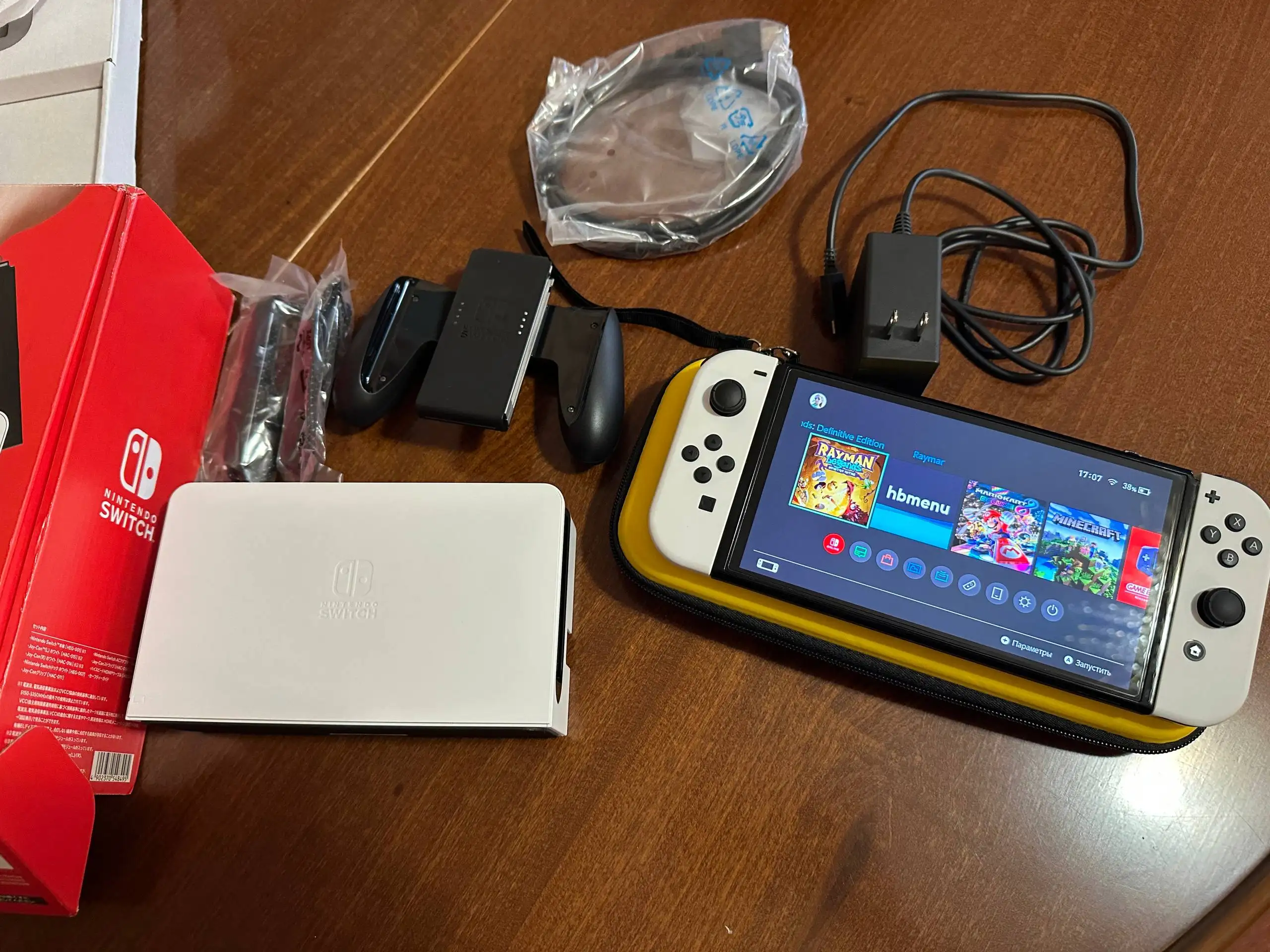 Nintendo Switch OLED 64GB + 512GB microSD (Прошитая) - Игровые консоли (Электроника) в Самарская область