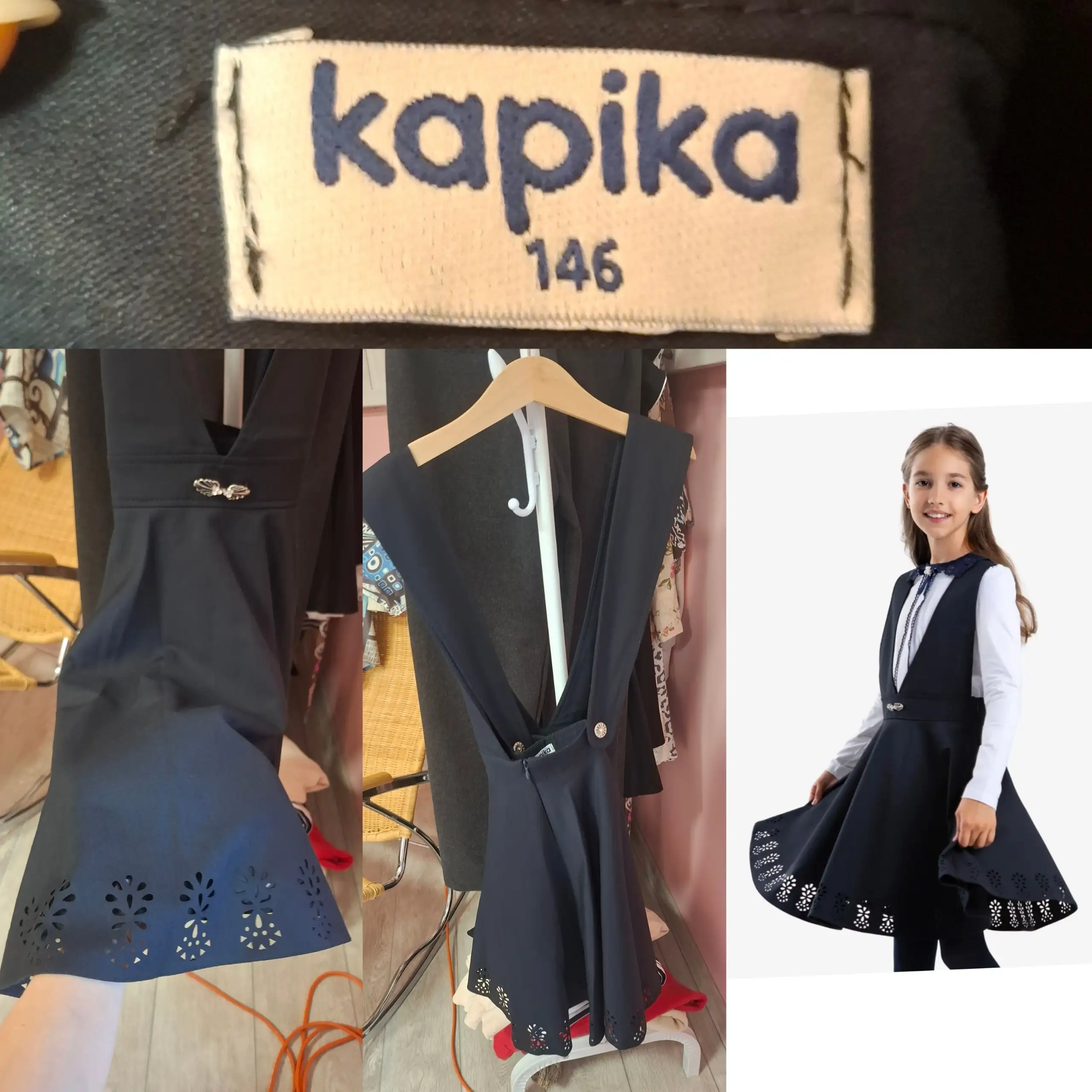 Продам школьные сарафаны и брюки для девочки - Одежда для детей (Товары для детей) в Неизвестно