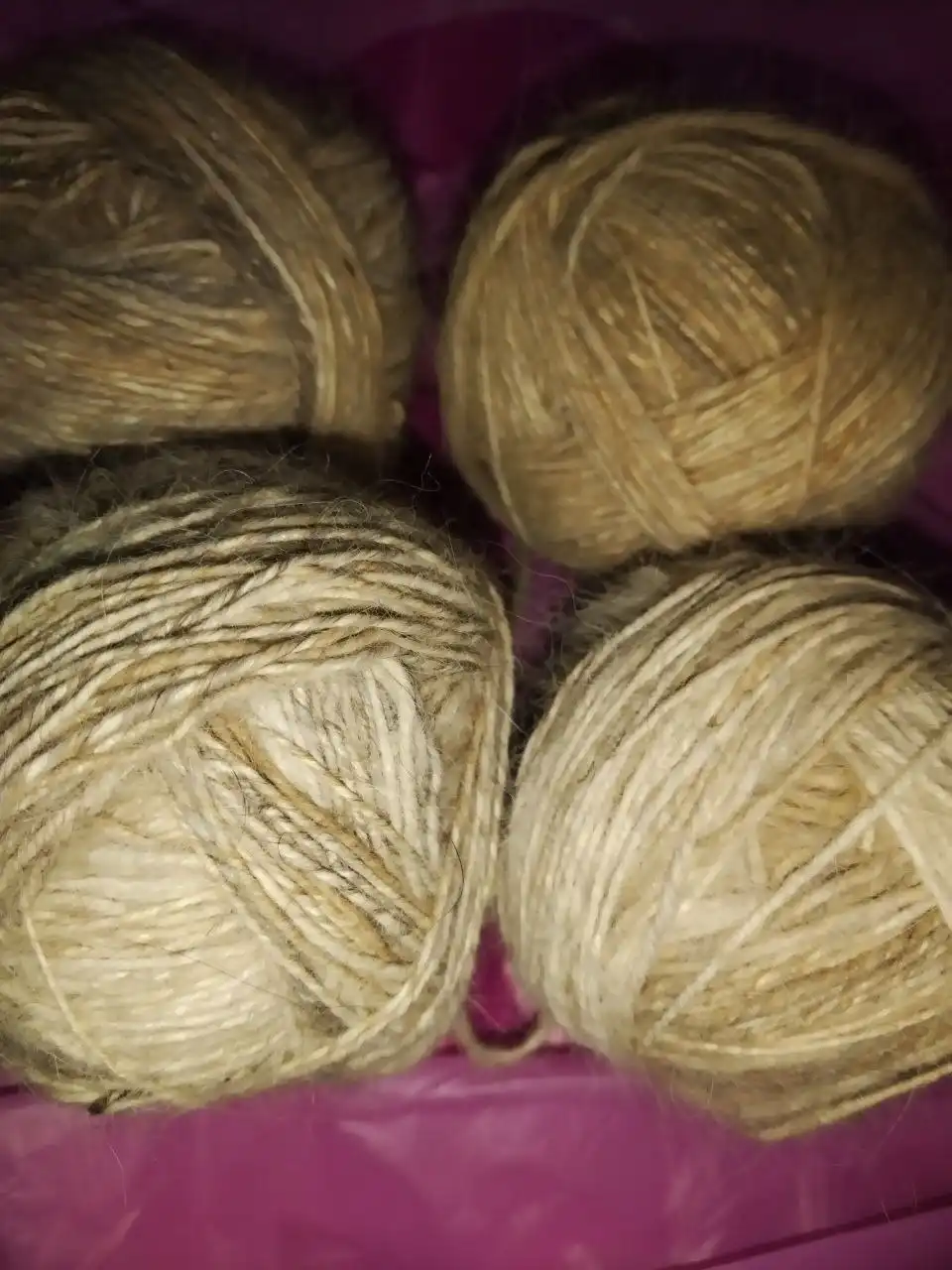 Продажа собачьего и козьего пуха для рукоделия