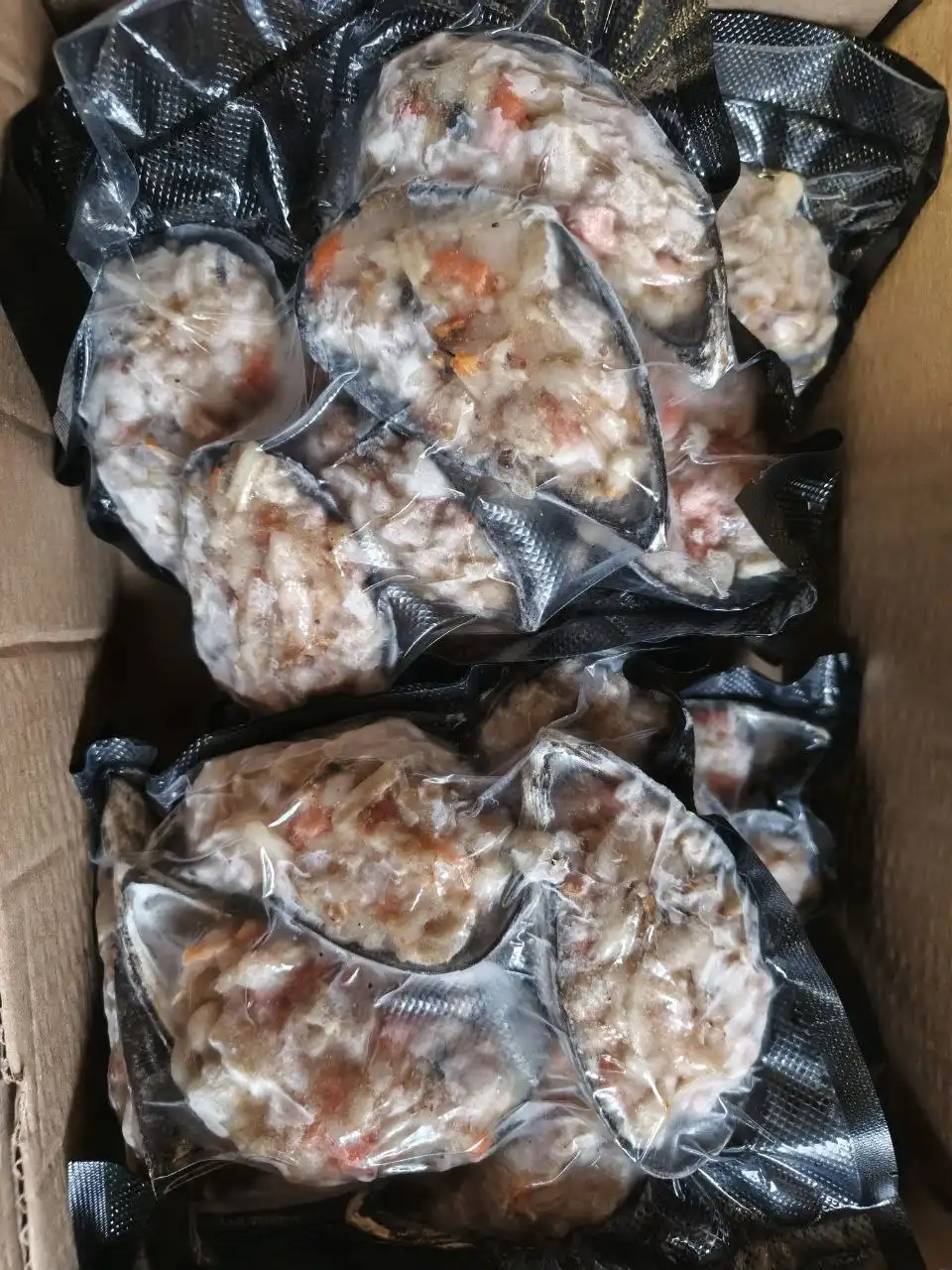 Гребешки и мидии с наполнением