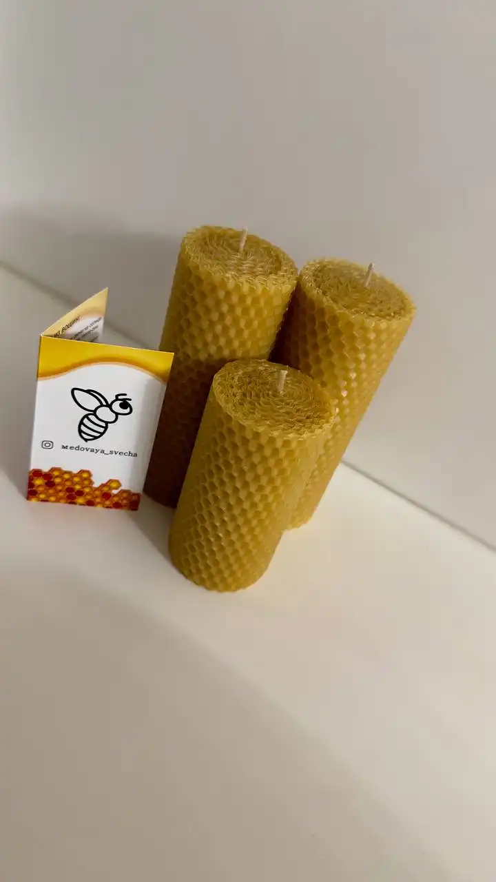 Изготовление свечей из вощины и воска