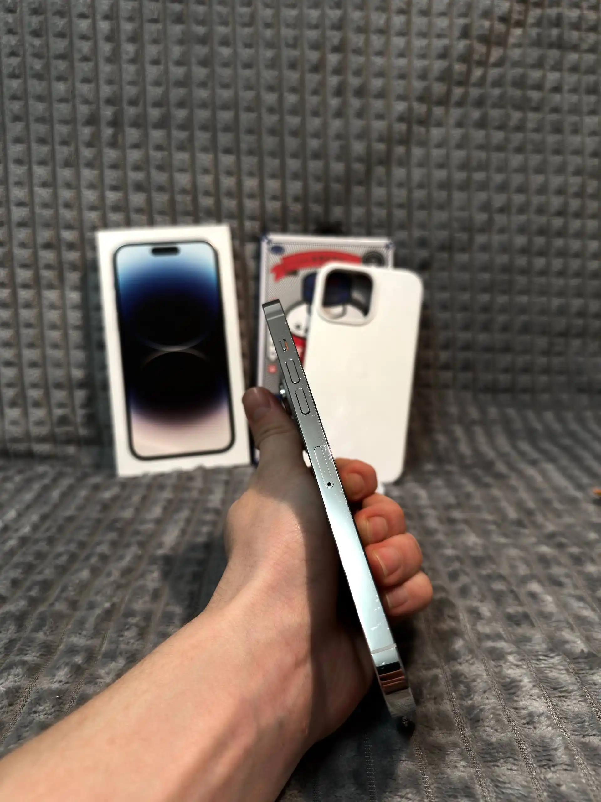 iPhone 14 Pro Max 128 ГБ в хорошем состоянии с аксессуарами - Смартфоны (Электроника) в Самарская область