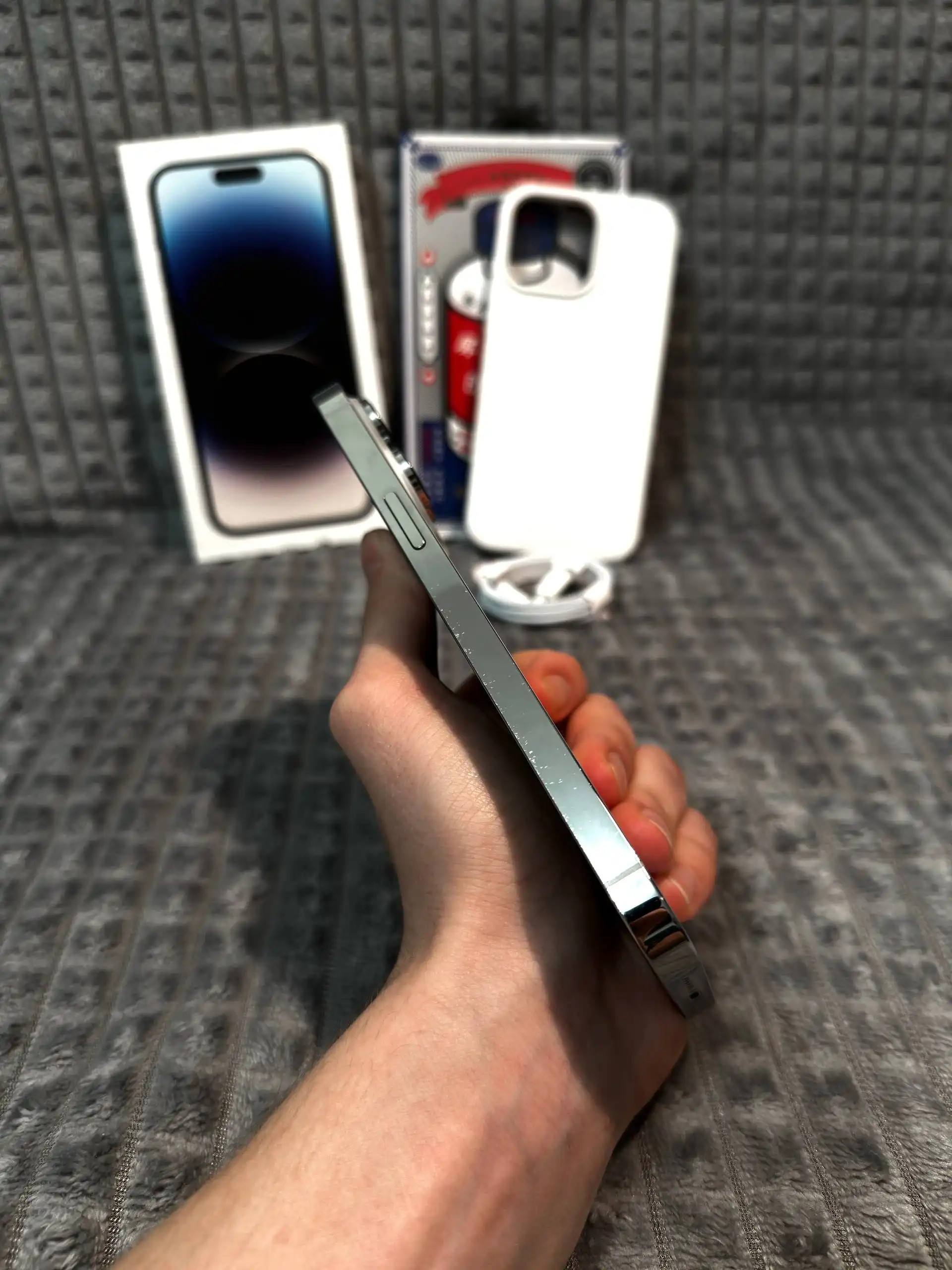 iPhone 14 Pro Max 128 ГБ в хорошем состоянии с аксессуарами - Смартфоны (Электроника) в Самарская область