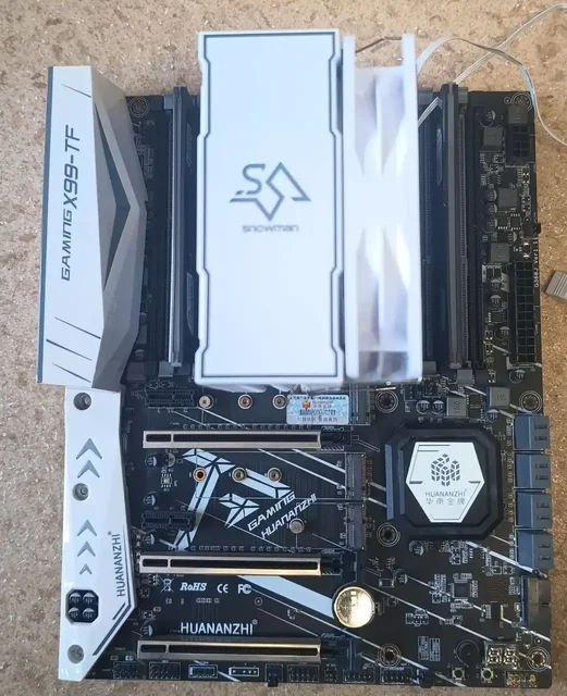 Комплект игрового компьютера с материнской платой Huananzhi X99-TF - частное объявление в Неизвестно