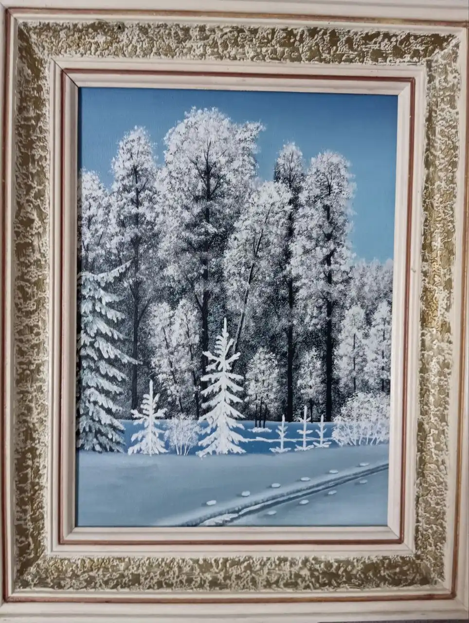 Картины маслом на холсте: "Лето" Седов и "Зимний день" Норкин - Картины (Хобби и отдых) в Александровское поле