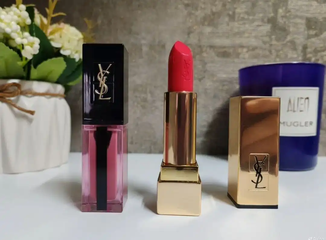 Yves Saint Laurent помады Rouge Pur Couture и Verns a levres