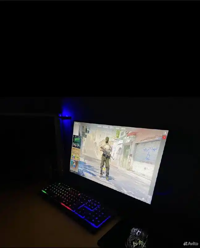 Игровой ПК с монитором 100 Гц