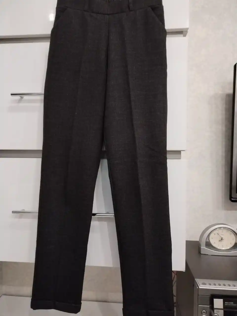 Брюки женские классические утеплённые