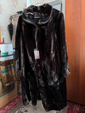 Продается мутоновая шуба Fur Natural коричневого цвета - частное объявление в Уфа