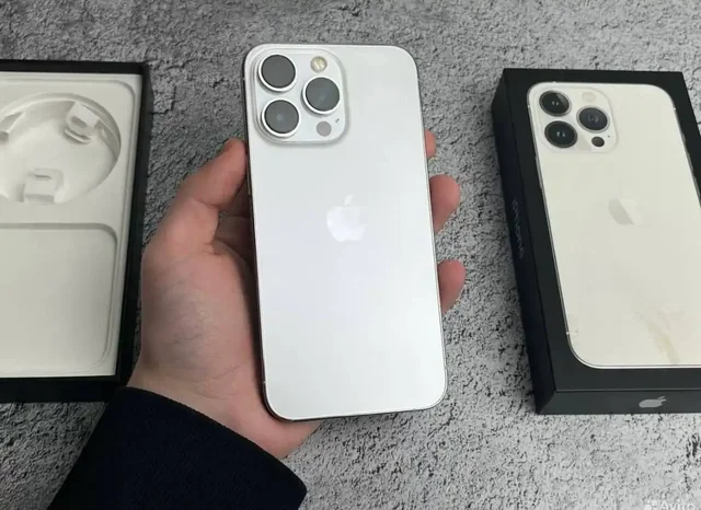Продам iPhone 13 Pro 128GB Silver в отличном состоянии - Электроника в Уфа