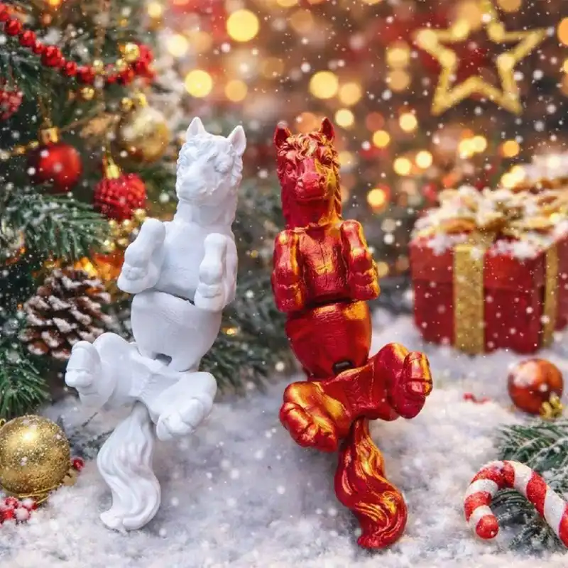 Новогодняя лошадь - эксклюзивная фигурка символа года