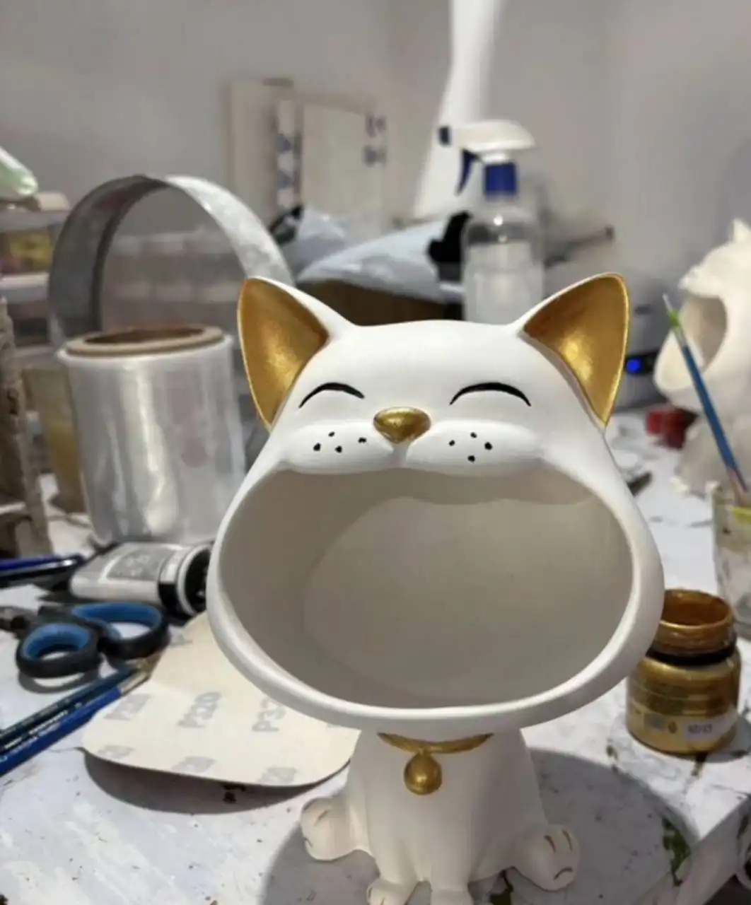 Конфетница кот с открытым ртом - Сувениры и подарки (Барахолка) в Уфа