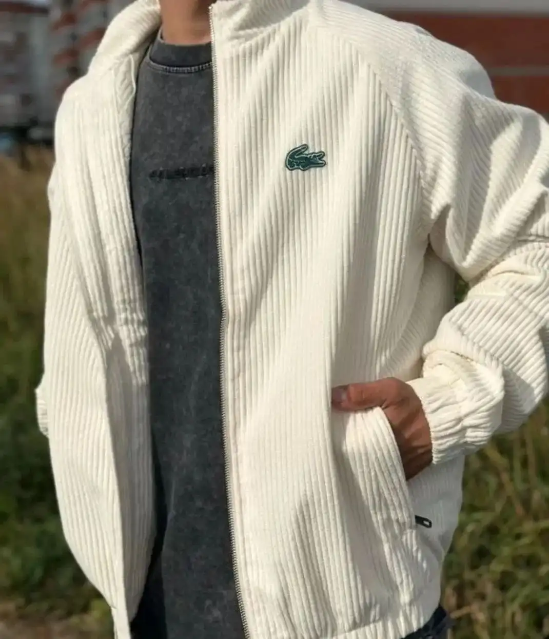 Продам кардиган LACOSTE утепленный - Верхняя одежда (Одежда) в Уфа