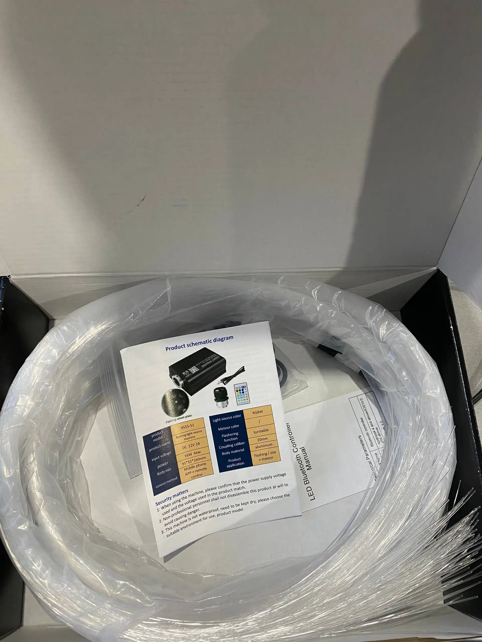 Звездное небо в автомобиль 450 звезд с мерцанием - Тюнинг и аксессуары (Авто) в Уфа