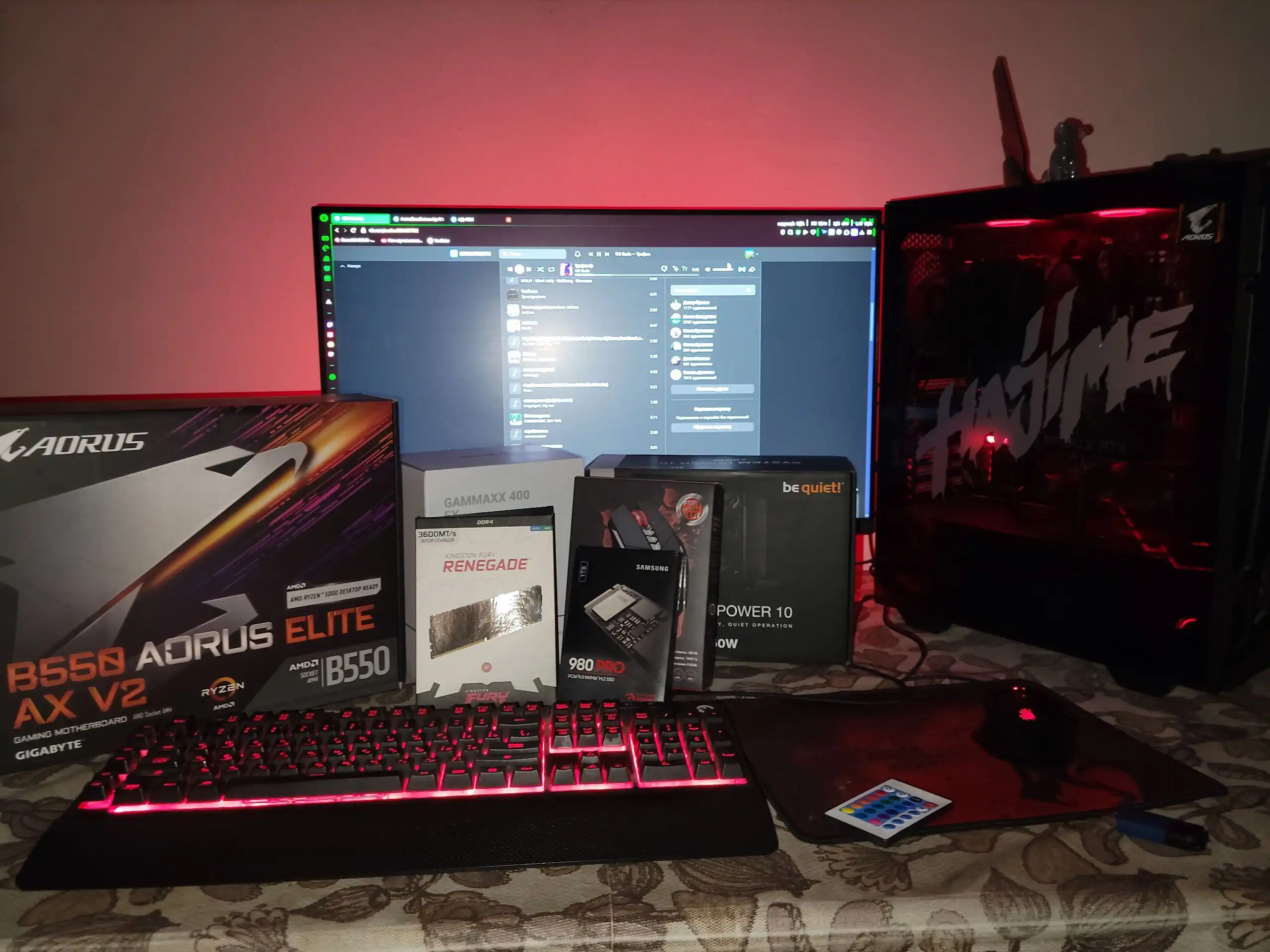 ПК с комплектующими AMD Ryzen 7 5700X и RTX 3070TI - Компьютеры и комплектующие (Электроника) в Уфа