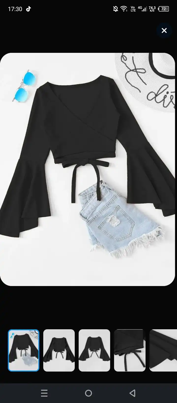 Продам топ с озона, размер 46 - Верхняя одежда (Одежда) в Уфа