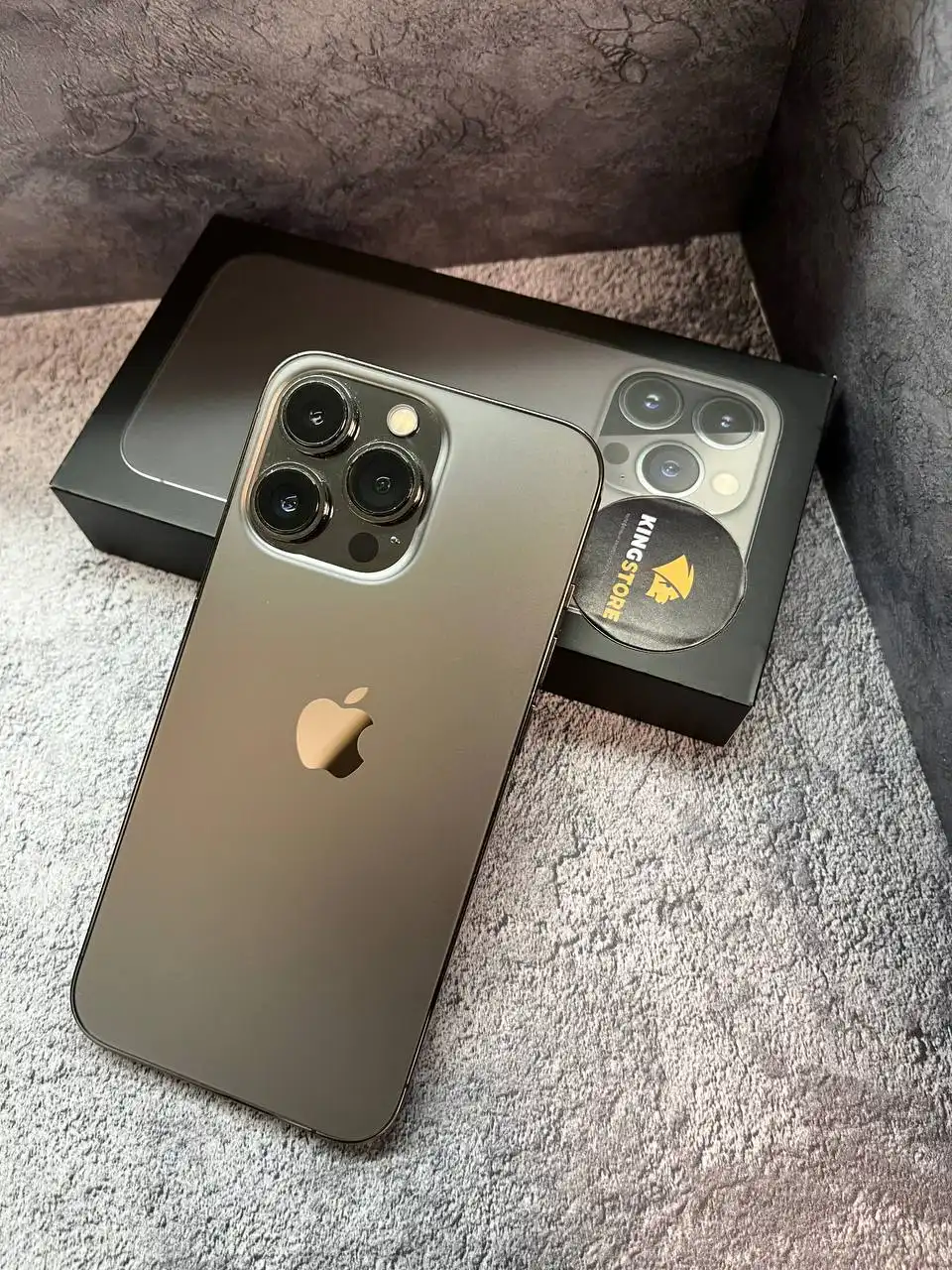 iPhone 13 Pro 128 ГБ Graphite в идеальном состоянии - Смартфоны (Электроника) в Уфа