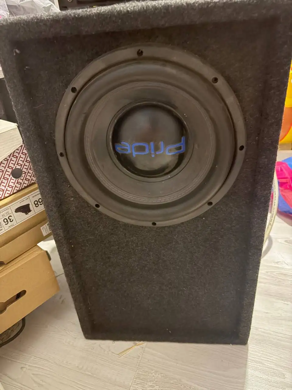 Продам сабвуфер Pride LP10 с усилителем Ural Bulava - Аудиотехника (Электроника) в Уфа