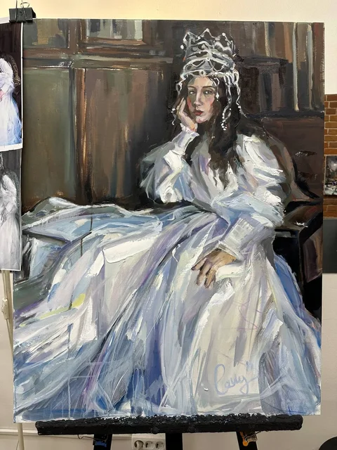 Продается картина масляными красками на холсте - Стенды в Уфа