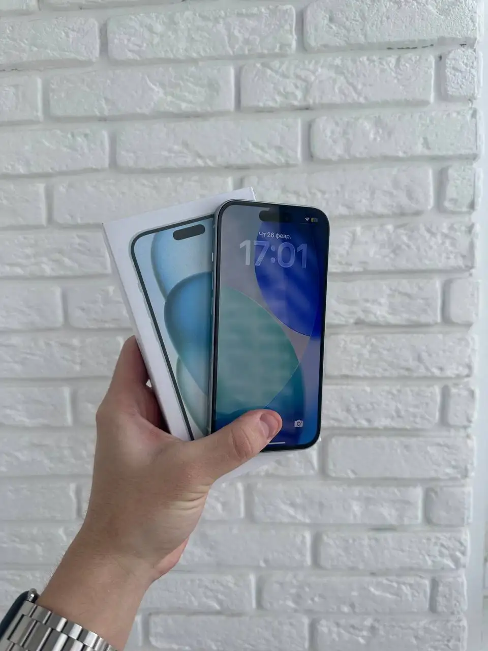 Продам iPhone 15 256gb Blue - Смартфоны (Электроника) в Уфа