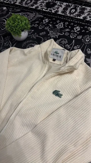 Продажа кардигана Lacoste белого цвета - Женская обувь в Уфа