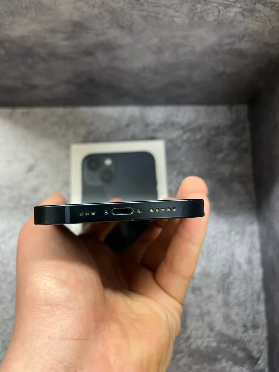 iPhone 13 128 gb Чёрный в идеальном состоянии - Смартфоны (Электроника) в Уфа