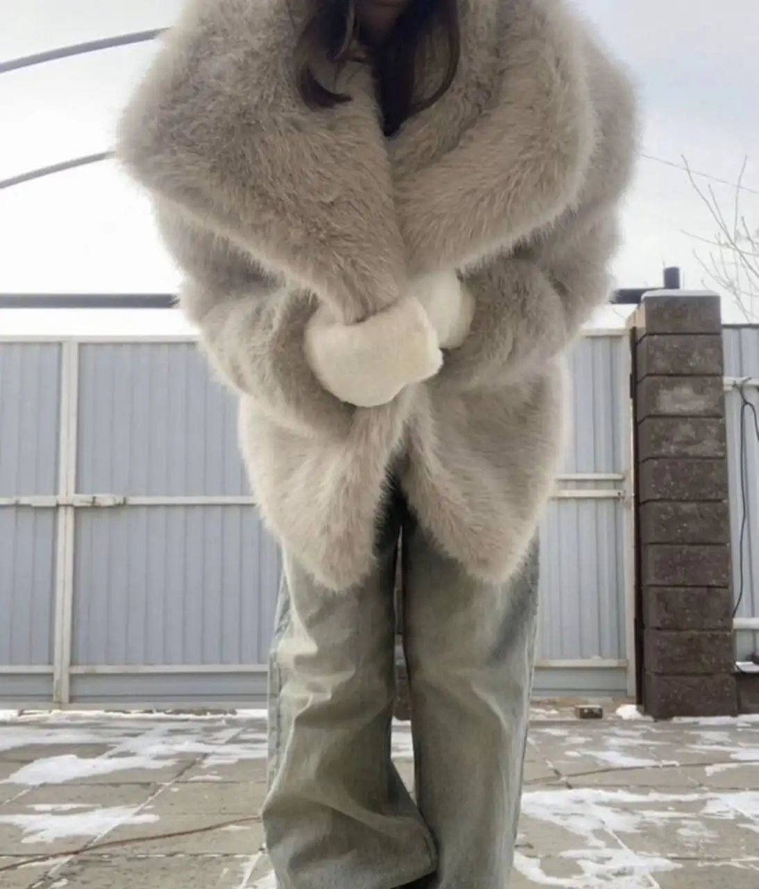 Шуба трендовая с этикеткой - Верхняя одежда (Одежда) в Уфа