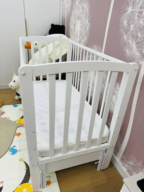 Продам детскую кровать Аскона 120х60 с матрасом - Мебель детская в Уфа