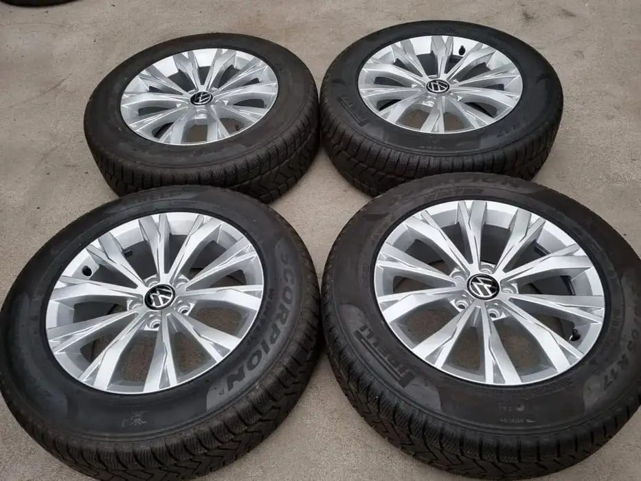 Колеса VW Tiguan, Audi Q3, Skoda Kodiaq, Karoq летние 215/65 R17 - Шины и диски (Авто) в Уфа