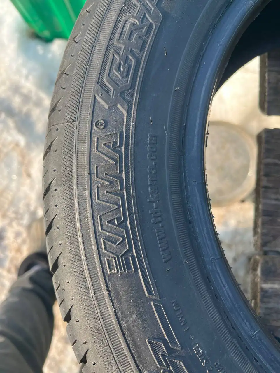 Резина на лето проехавшая 350 км с салона - Шины и диски (Запчасти) в Уфа
