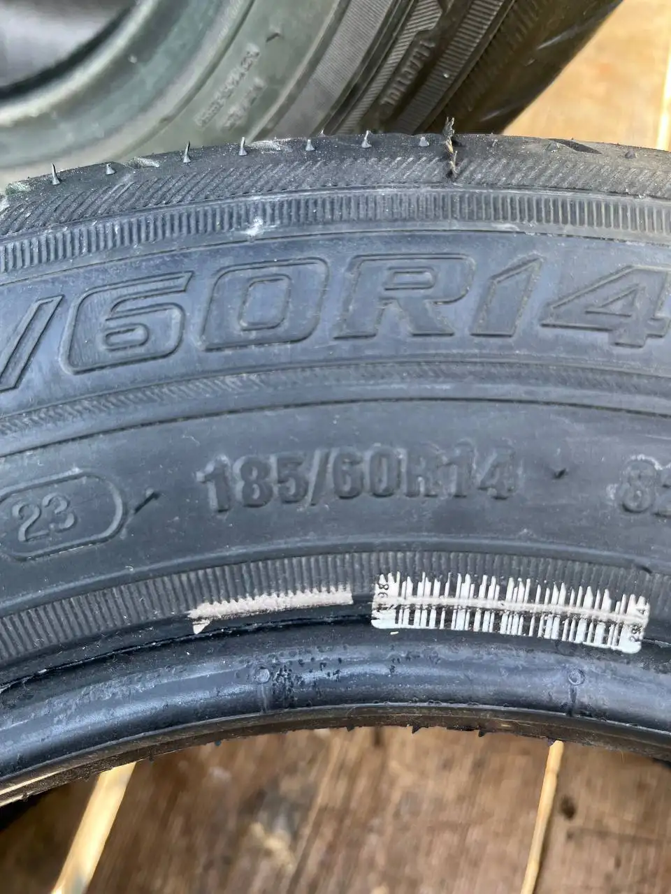 Резина на лето проехавшая 350 км с салона - Шины и диски (Запчасти) в Уфа