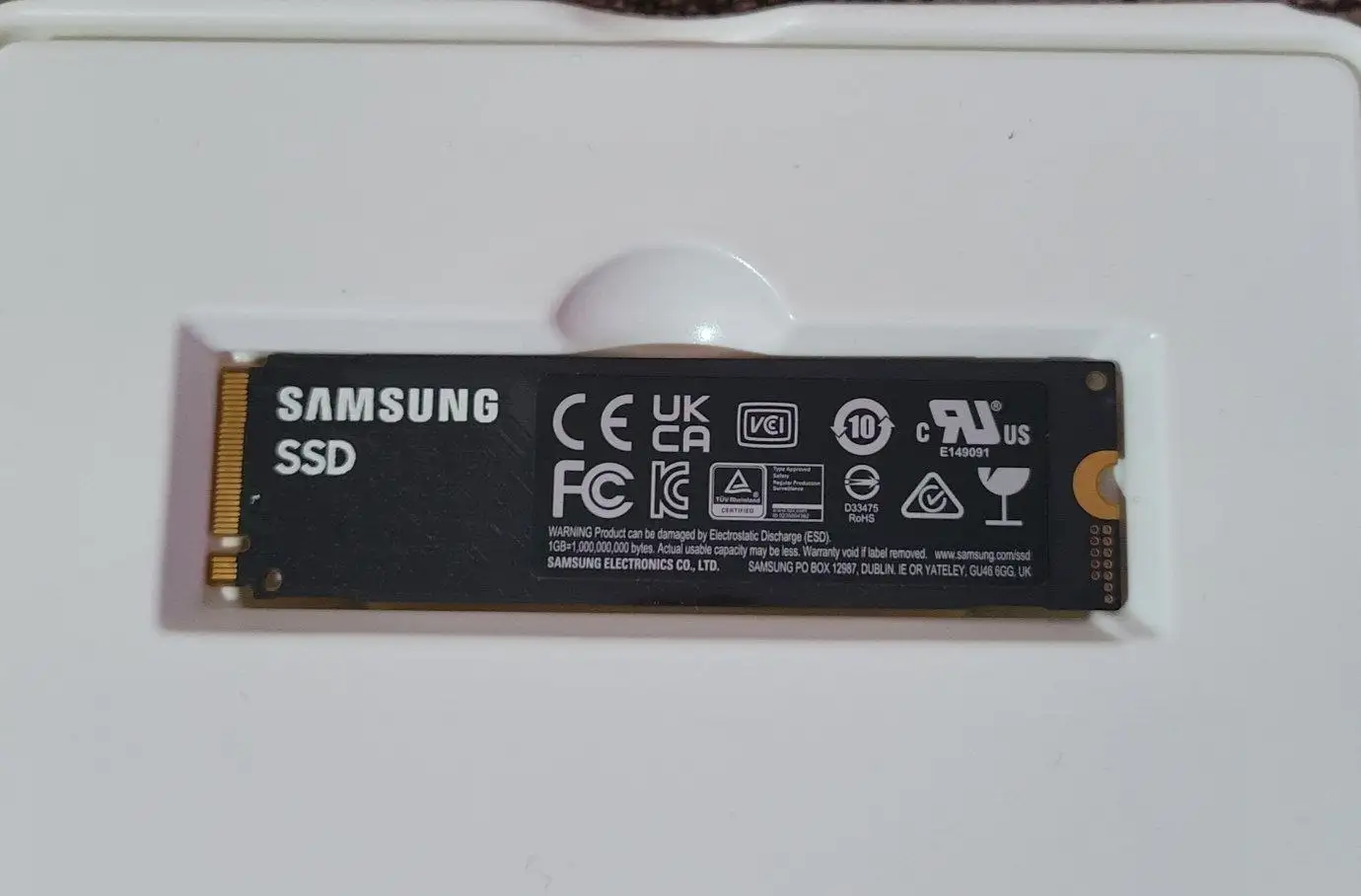 Продам SSD Samsung 980 1000 ГБ M.2 NVMe - Компьютерные комплектующие (Электроника) в Уфа