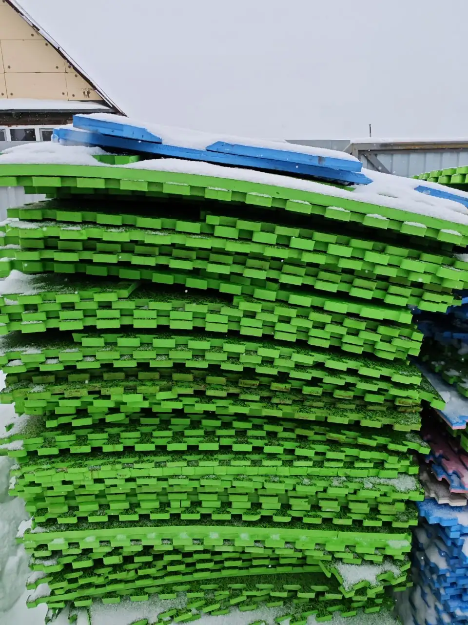 Продажа б/у будо-матов 102×102×2 см - Спорт (Хобби и отдых) в Уфа