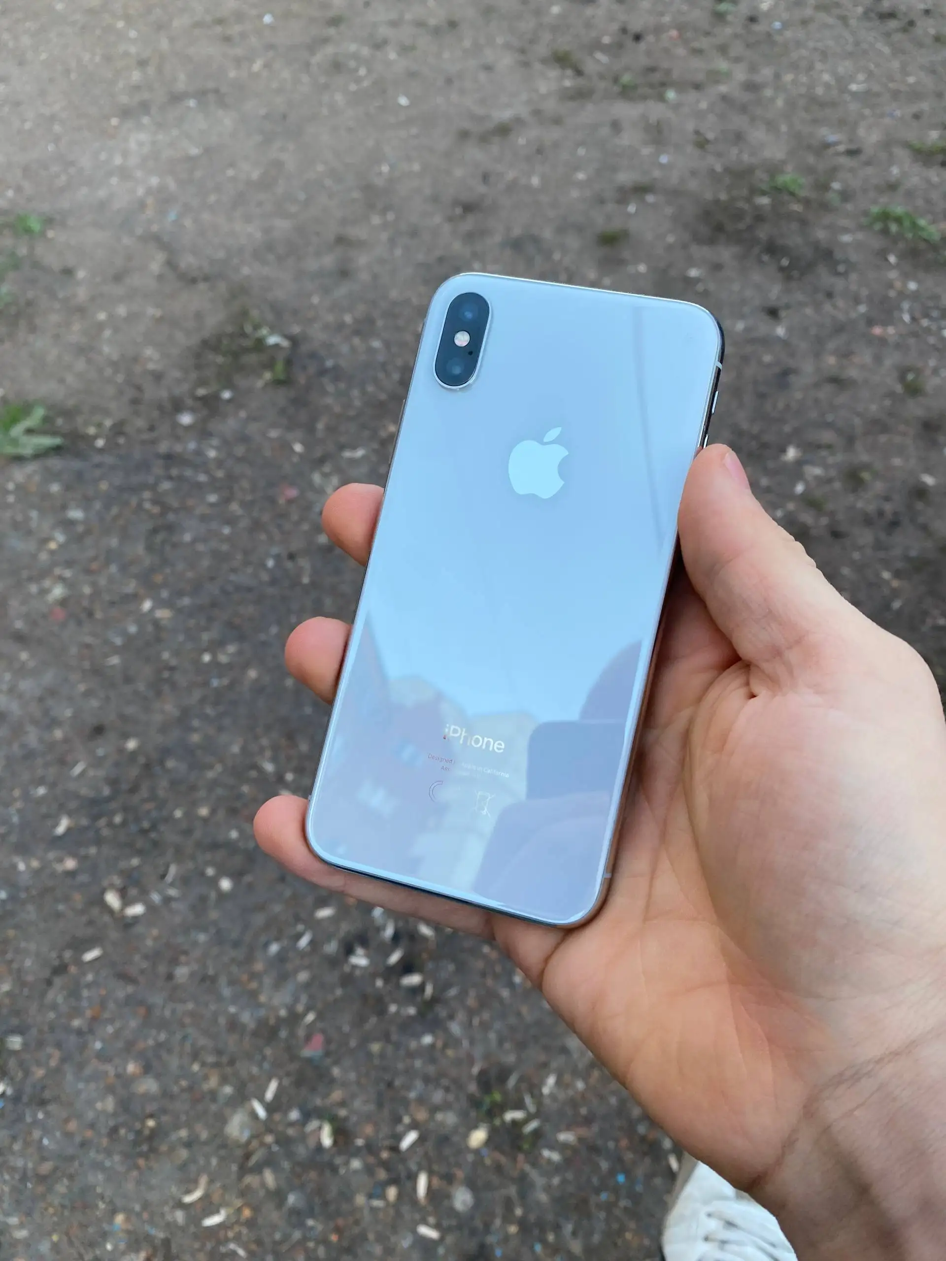 iPhone X 256GB с дефектом экрана - Смартфоны и гаджеты (Электроника) в Уфа