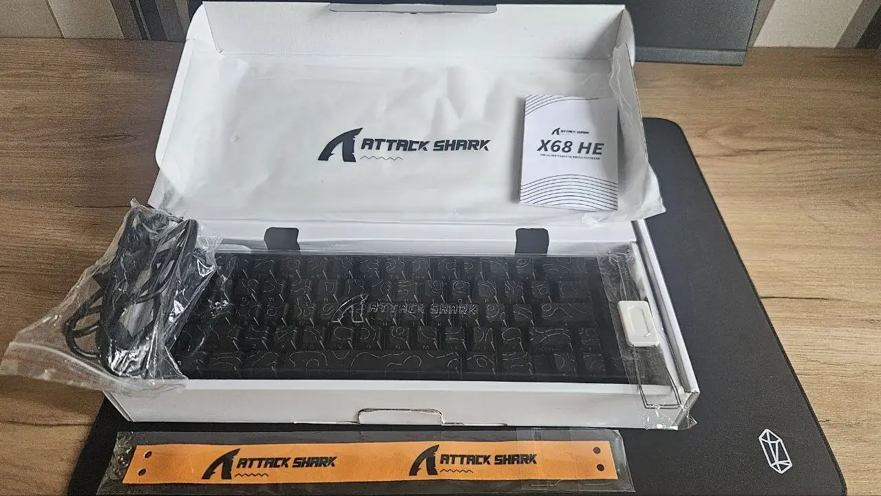 Продам игровую мышь Mad R Major и клавиатуру Attack Shark X68 HE - Периферия (Электроника) в Уфа