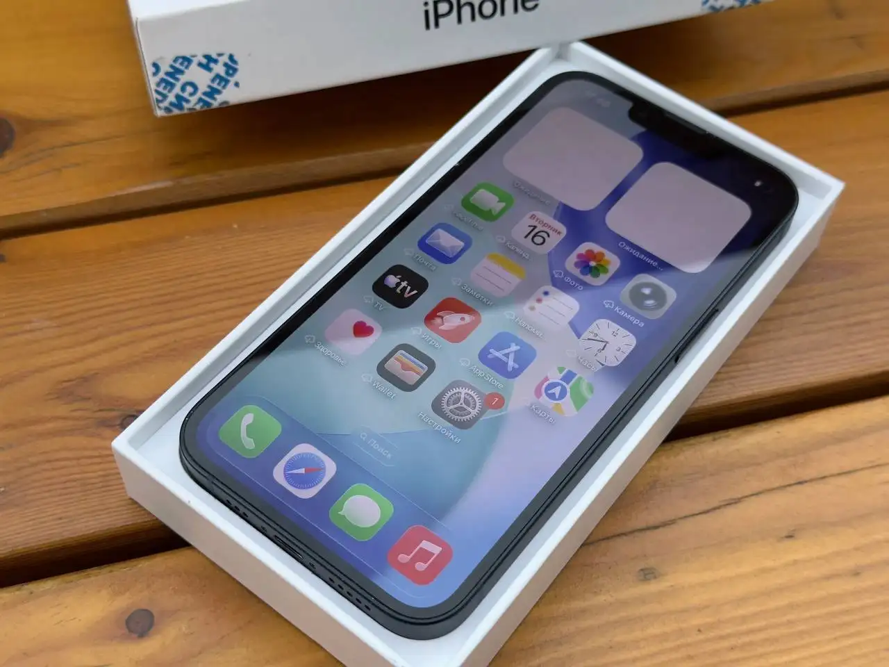 iPhone 13 256GB Midnight - Смартфоны и гаджеты (Электроника) в Уфа