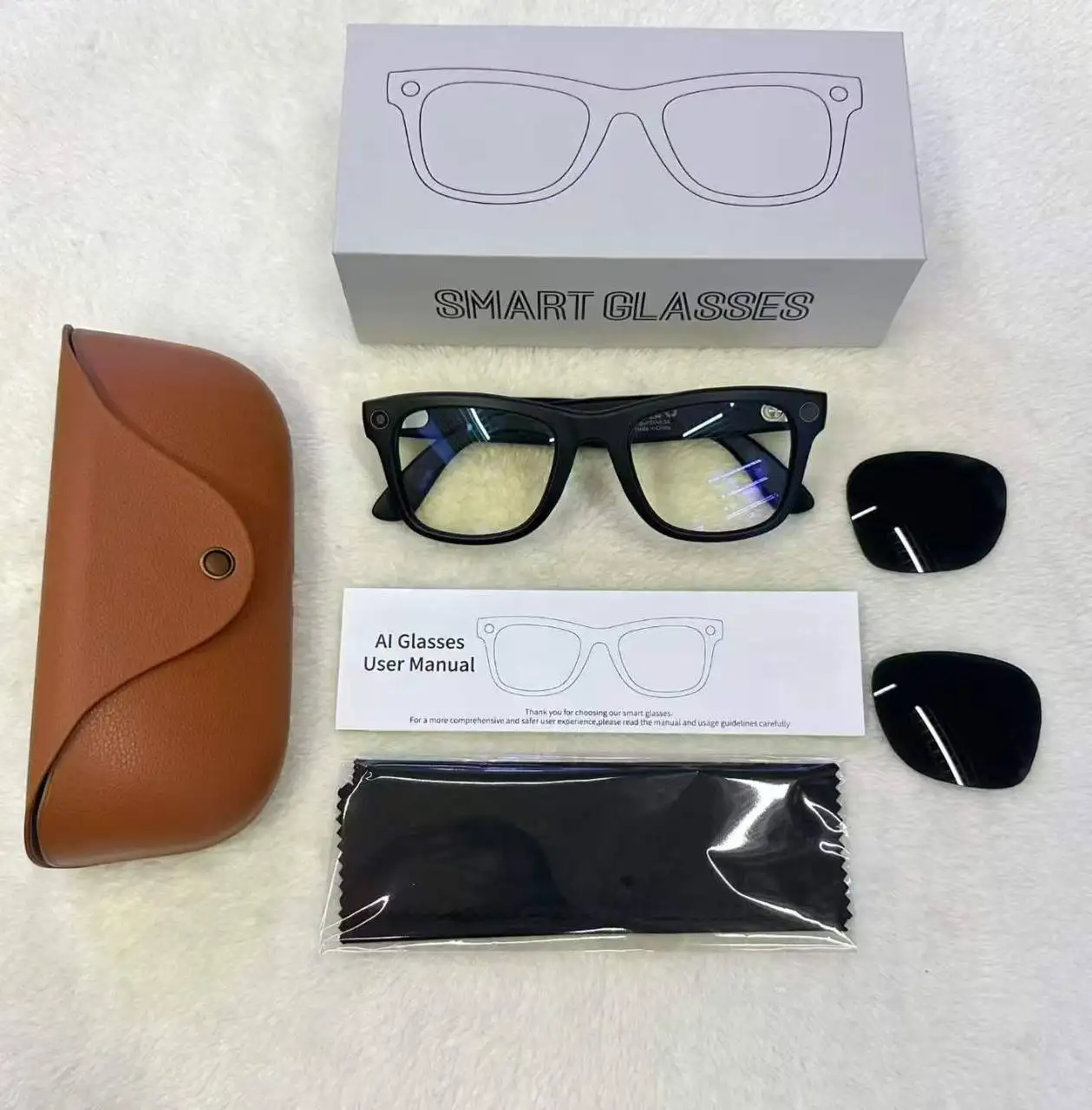 Очки-гаджет Ray-Ban (копия) с камерой, нейросетью, Bluetooth - Электроника в Уфа