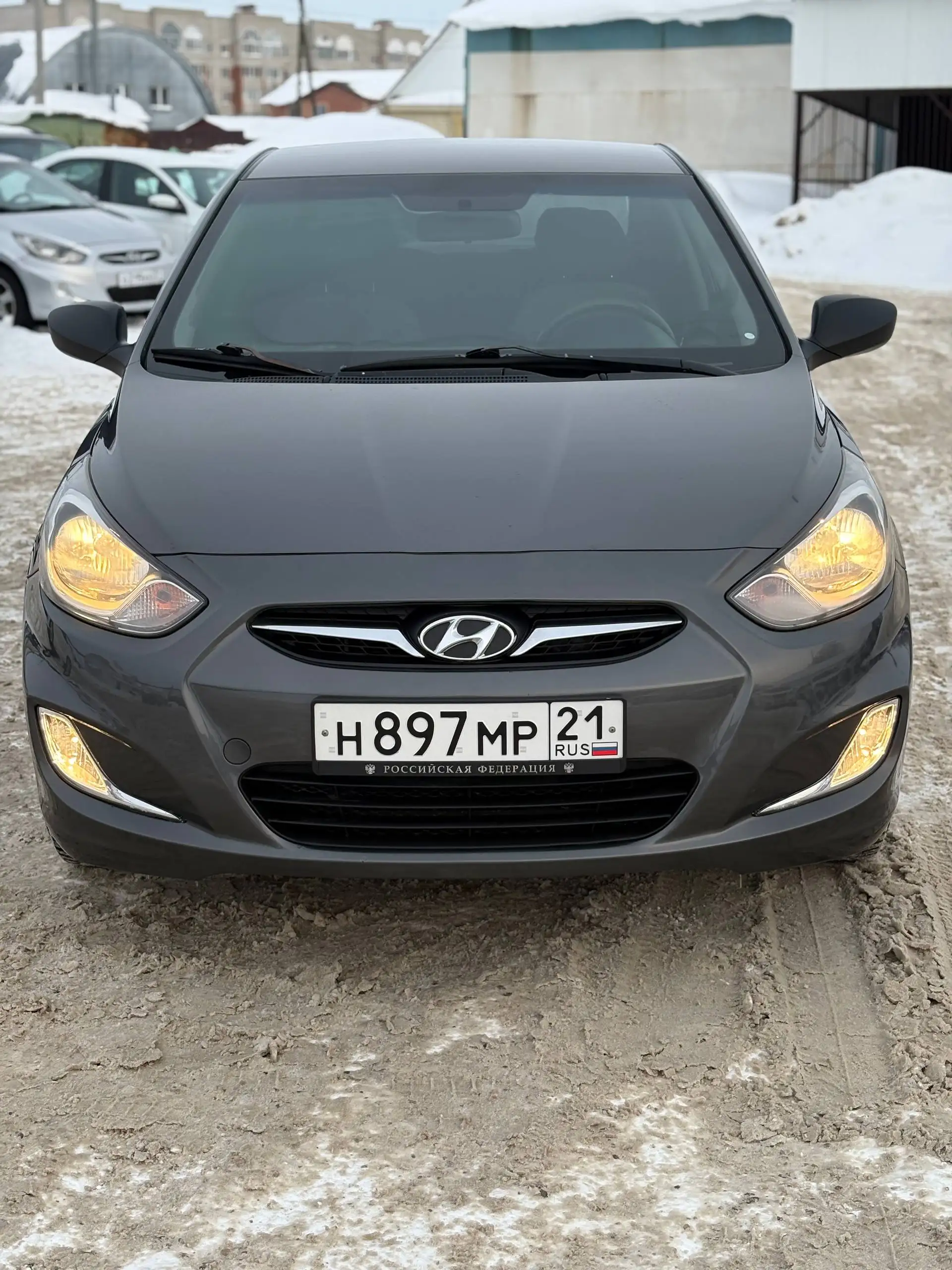 Hyundai Solaris 2012 года в отличном состоянии - Авто в Канаш
