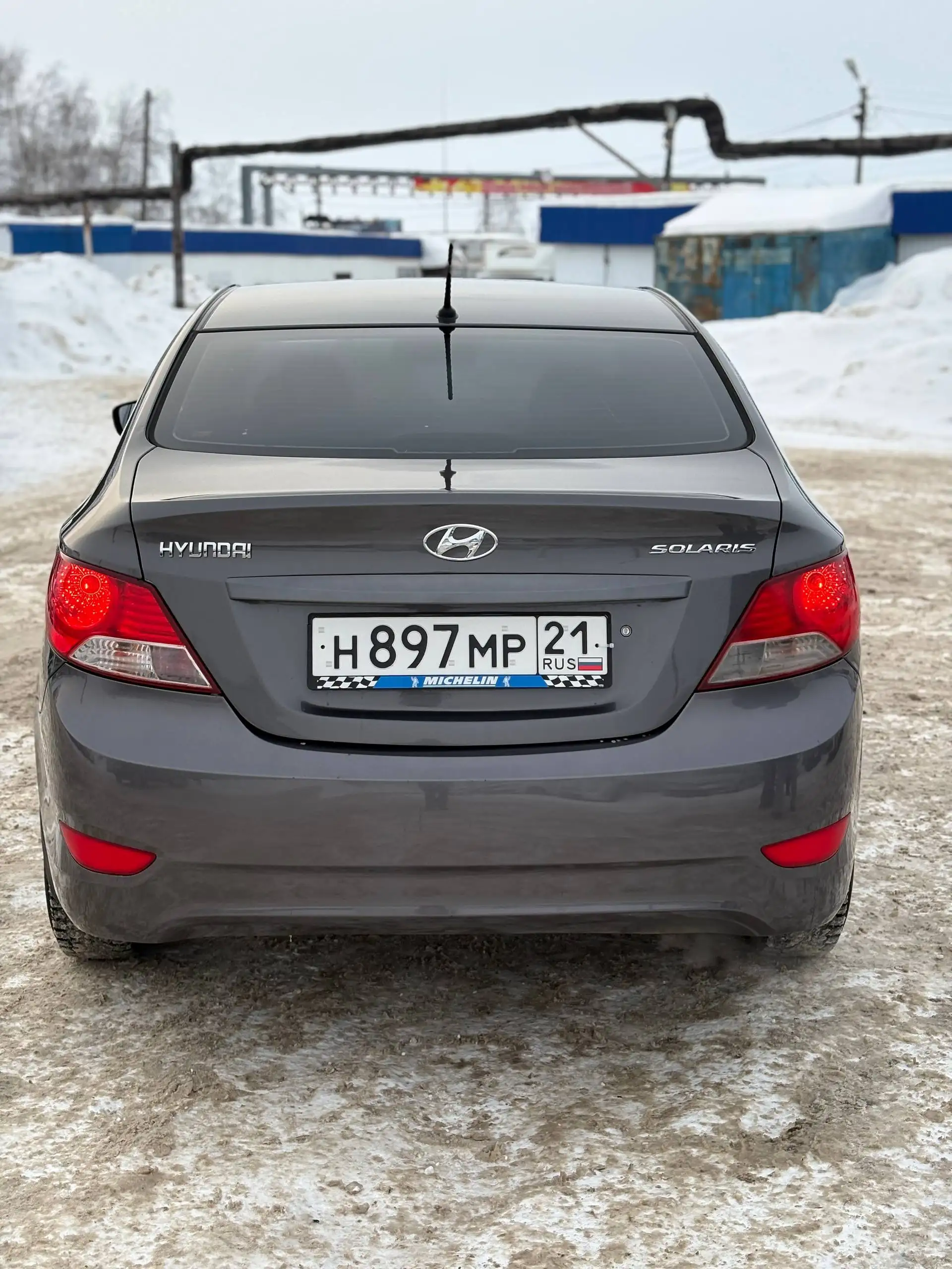 Hyundai Solaris 2012 года в отличном состоянии - Авто в Канаш