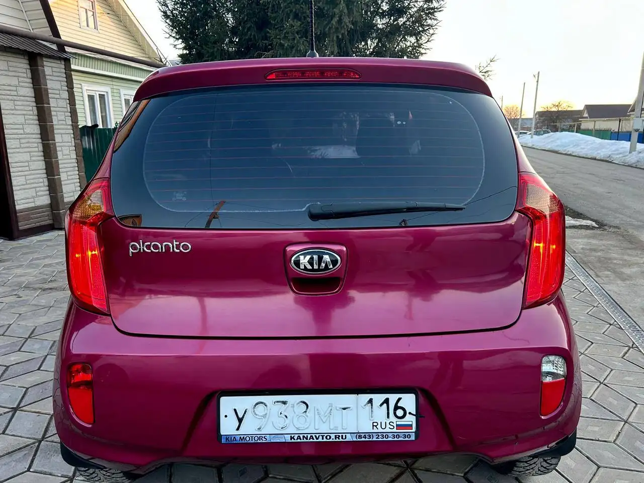 Kia Picanta 2015 года, один хозяин, 68 тыс. км - Легковые автомобили (Авто) в Арск