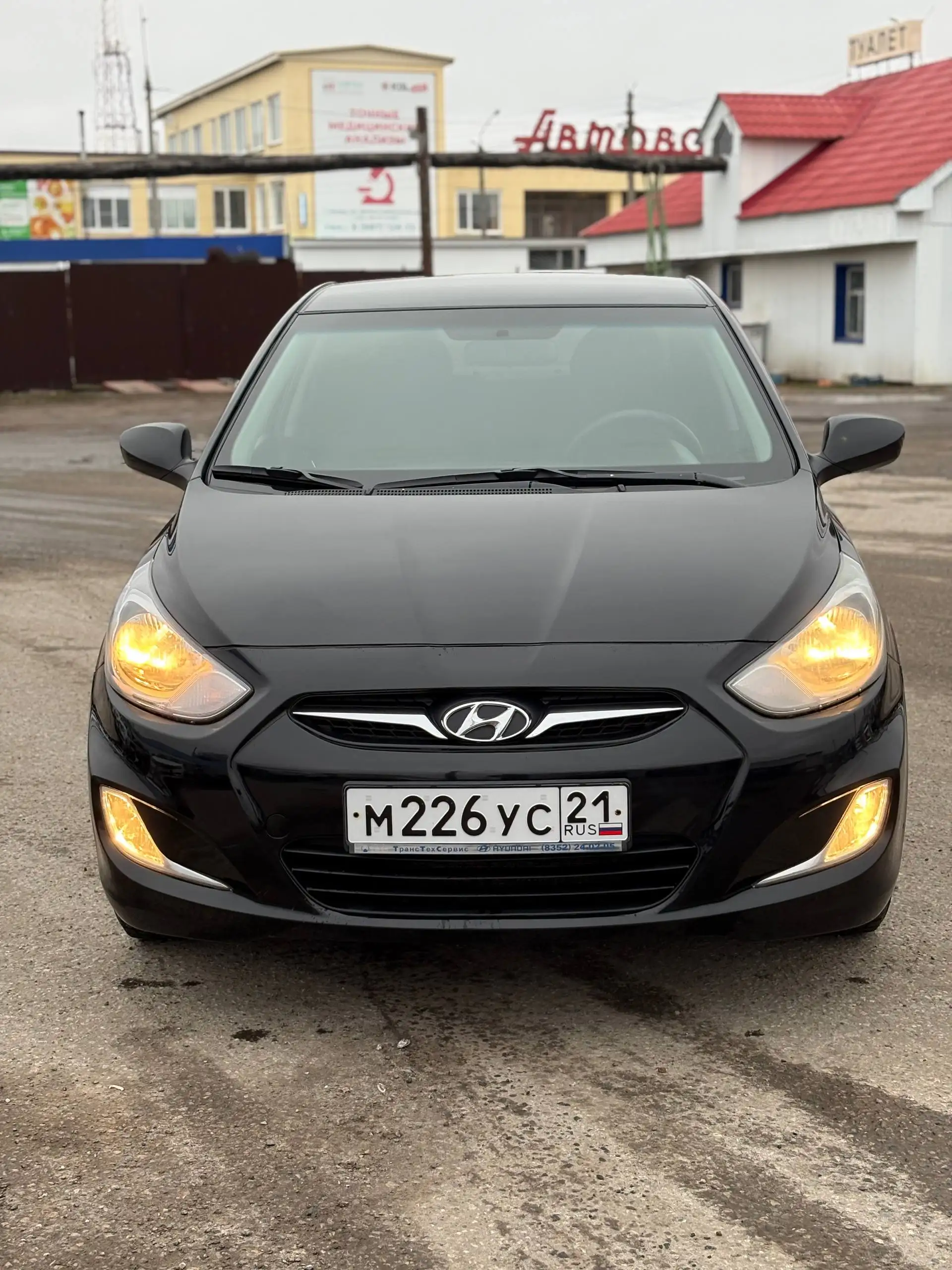 Hyundai Solaris 2012 года в отличном состоянии - Авто в Канаш