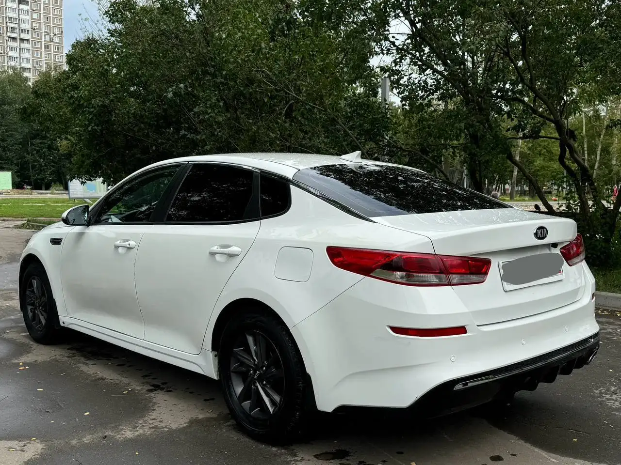KIA Optima 2019 2.0 4шт белые номера 7шт желтые номера - Автомобили с пробегом (Авто) в Москва