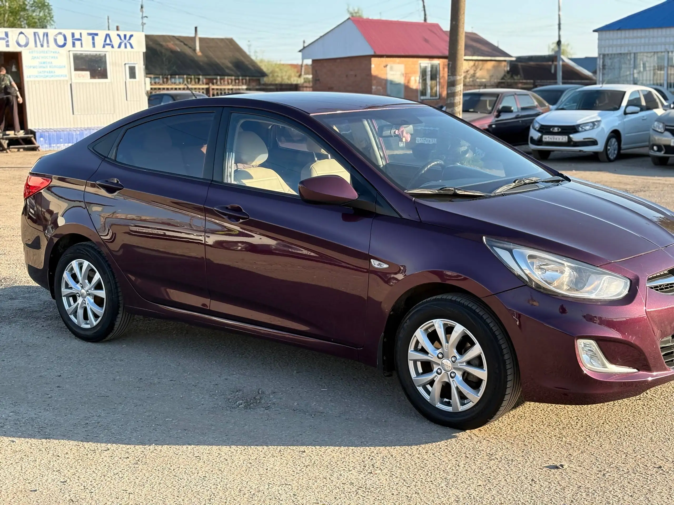 Hyundai Solaris 2012 в кредит - Легковые автомобили (Авто) в Канаш