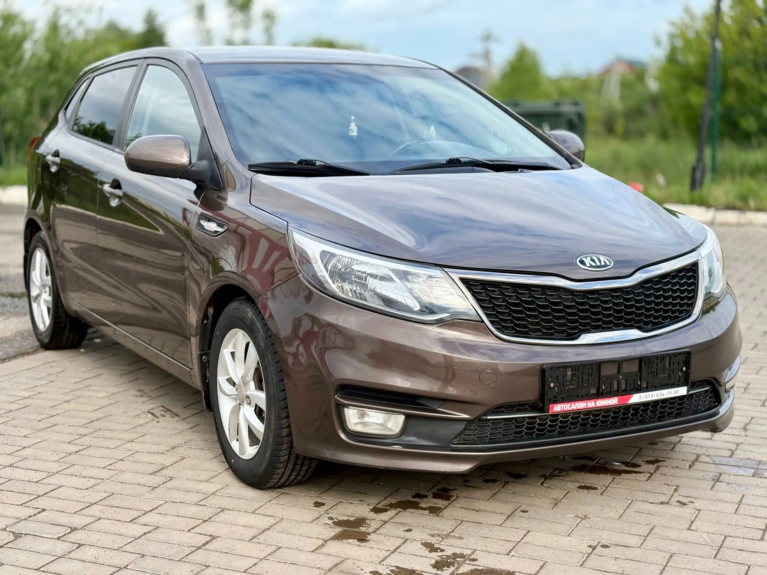 KIA RIO AT 2015 - Легковые автомобили (Авто) в Нижнекамск