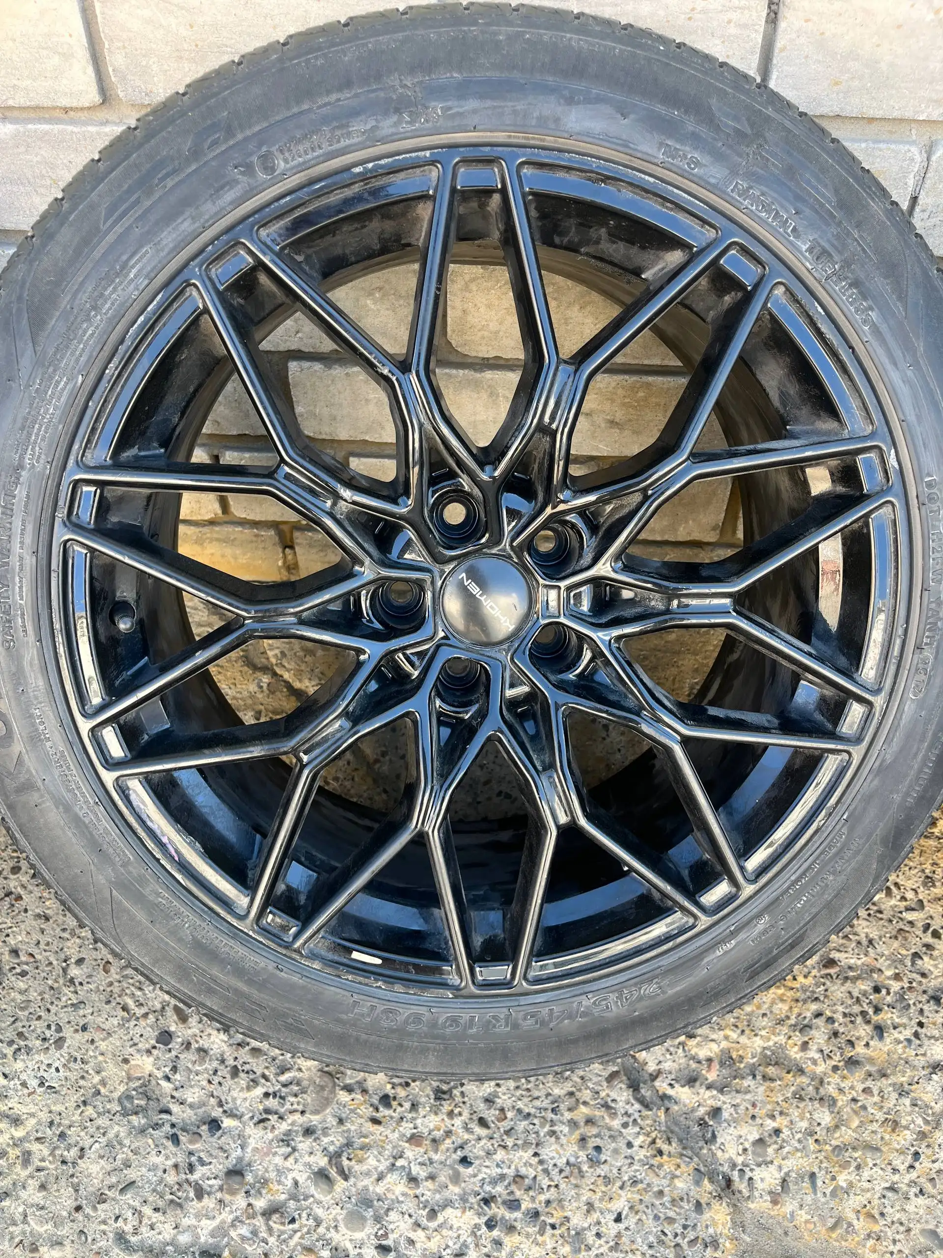 Диски R19 5x112 с резиной Kumho - Шины и диски (Авто) в Казань