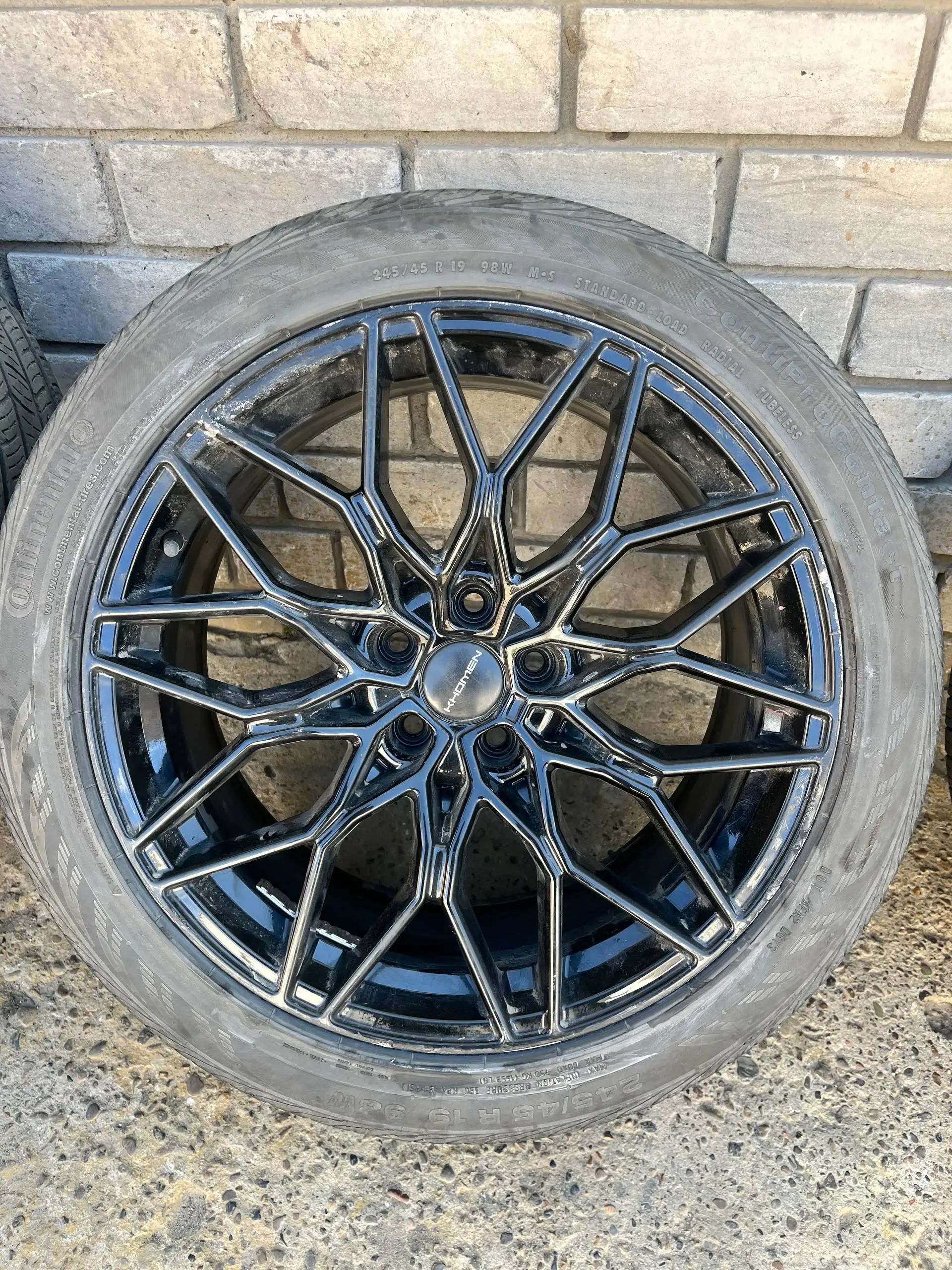 Диски R19 5x112 с резиной Kumho - Шины и диски (Авто) в Казань
