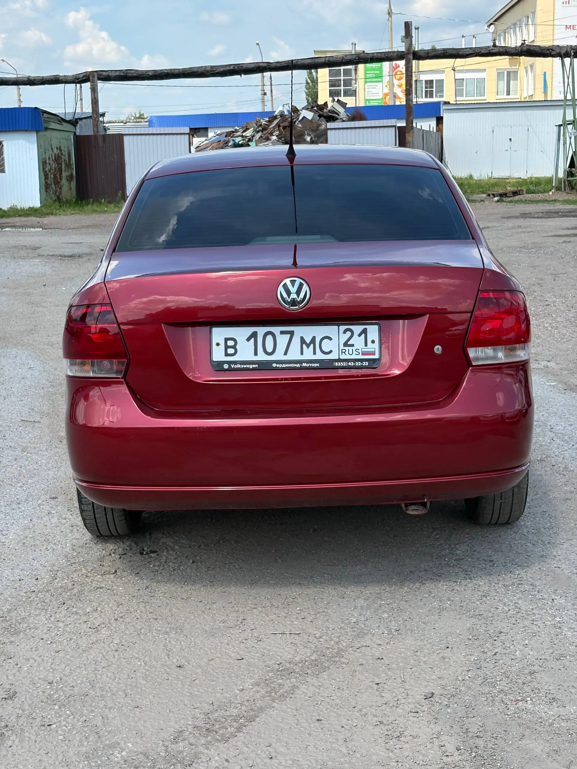 Volkswagen Polo 2012 в отличном состоянии - Легковые автомобили (Авто) в Канаш