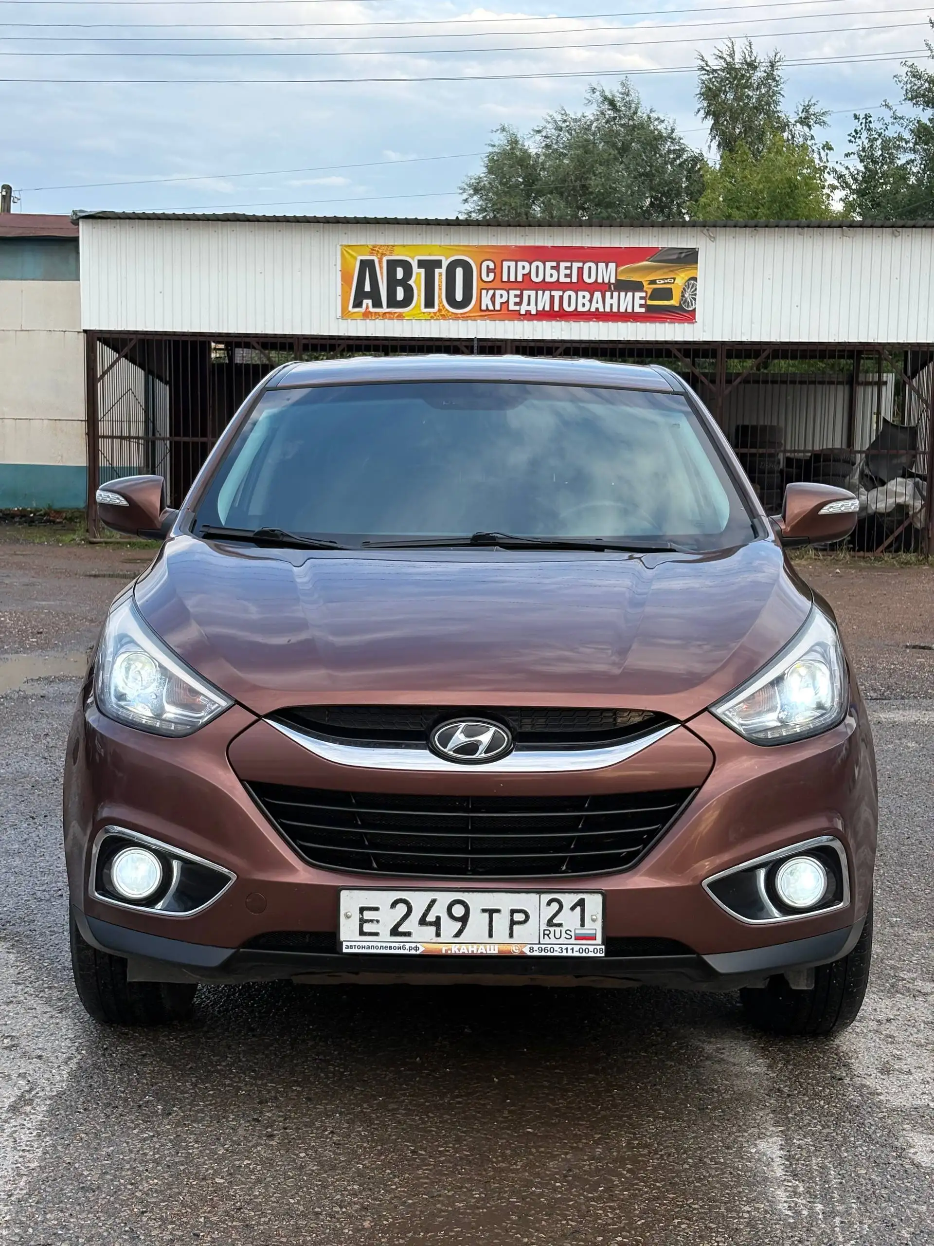 Hyundai ix35 2014, максимальная комплектация, кредит - Легковые автомобили (Авто) в Канаш