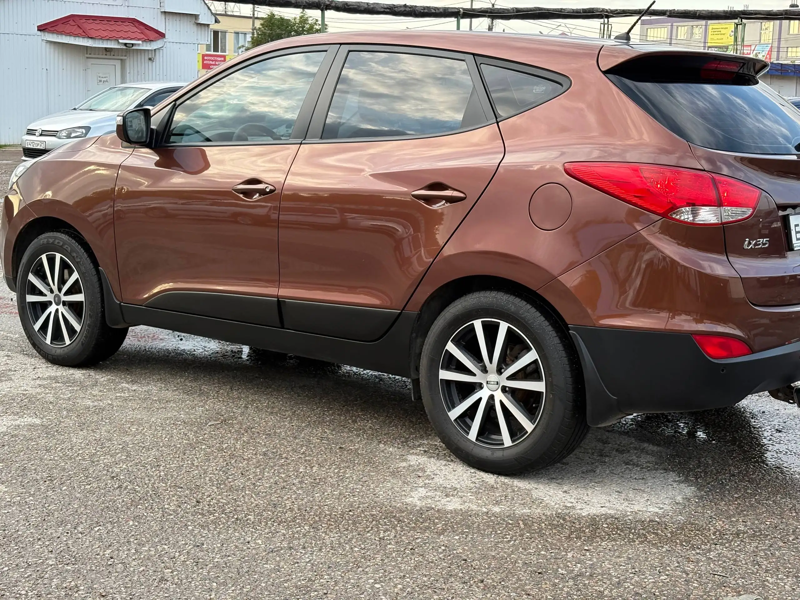 Hyundai ix35 2014, максимальная комплектация, кредит - Легковые автомобили (Авто) в Канаш