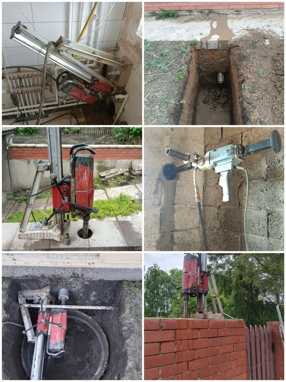 Алмазное сверление отверстий - Строительные услуги (Услуги) в Люберцы